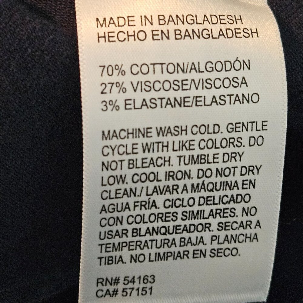 Nautica Jeans Women's Navy‎ Blue Casual Shorts Size XL NWT - Picture 7 of 8